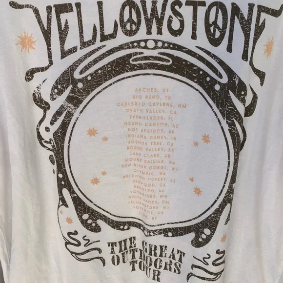 Free People, Girl Dangerous, Yellowstone Tee - Picture 2 of 15